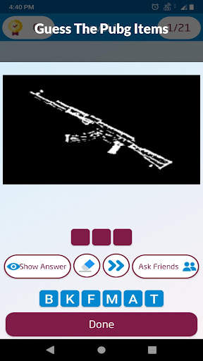 Рubg Mobile Quiz screenshot 3