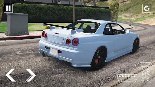 Simulator Driving Skyline R34 screenshot 3