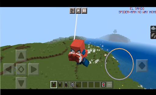 Spider MOD  Man Minecraft PE screenshot 2