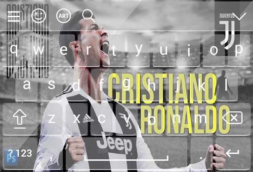 Keyboard For Cristiano Ronaldo screenshot 1