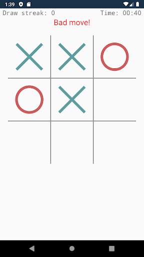 TicTacToe - Unbeatable AI, 2 player WiFi,Bluetooth screenshot 3