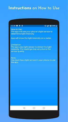 Light Meter - LUX Meter screenshot 4