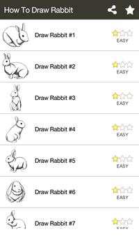 How To Draw Rabbit स्क्रीनशॉट 1