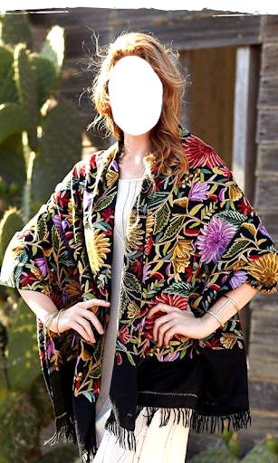 Women Shawl Photo Editor screenshot 14
