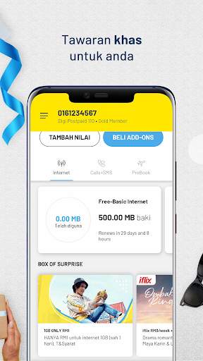 Aplikasi MyDigi screenshot 2