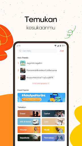 Helo - Humor dan Trending screenshot 4