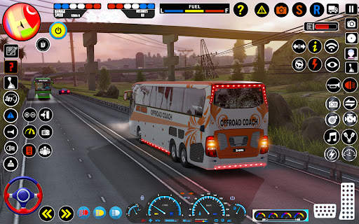 City Coach Bus Driving Sim 3D screenshot 8
