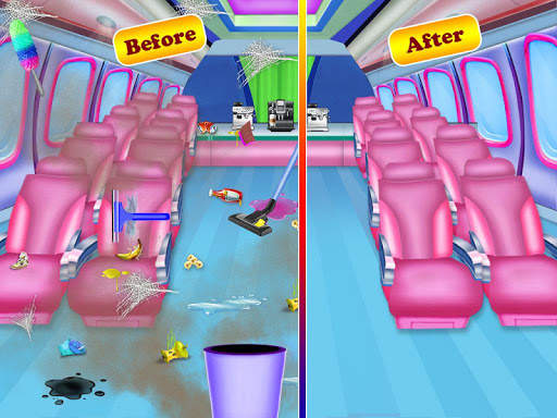 Airplane Cleaning - Airport Manger Game screenshot 2