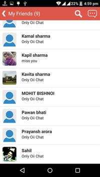 Oii Chat Messenger Chating App screenshot 3