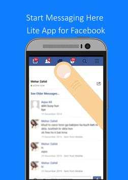 Lite App for Facebook screenshot 2
