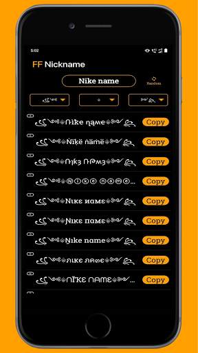 FF Name Creator - Nickname Generator For Games screenshot 4