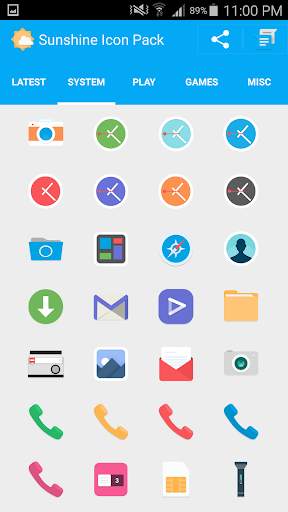 Sunshine - Icon Pack screenshot 5