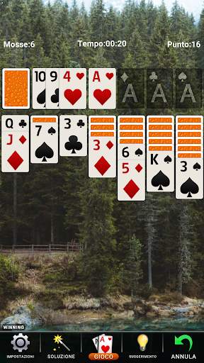 Solitario: classico gioco screenshot 4