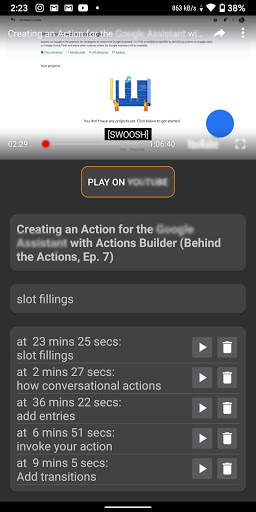 Tube Notes - Share Videos with timestamps screenshot 5