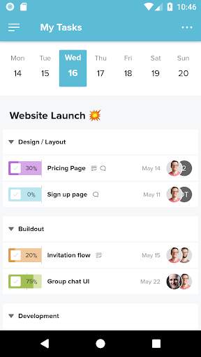 TeamGantt 1 تصوير الشاشة