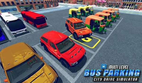 Multi Level Bus Parking City Drive Simulator screenshot 4