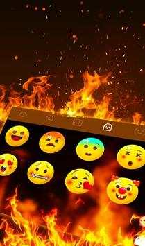 Live 3D Cool Flaming Fire Keyboard Theme screenshot 4