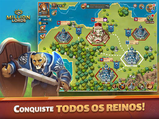 Million Lords: MMO de estratégia em tempo real screenshot 15