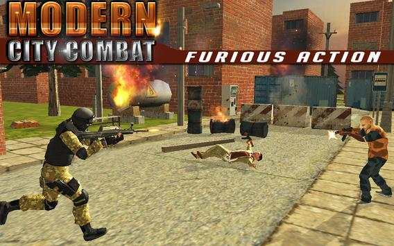 Modern Crime City Combat स्क्रीनशॉट 2