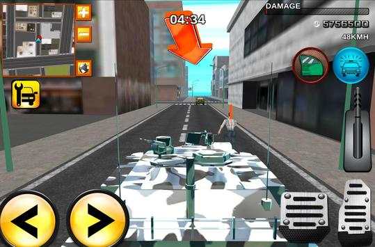 Modern Army Car Driving 2016 screenshot 3