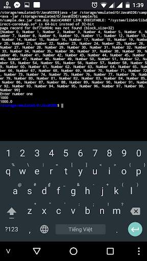 Java N-IDE - Android Builder - Java SE Compiler 5 تصوير الشاشة