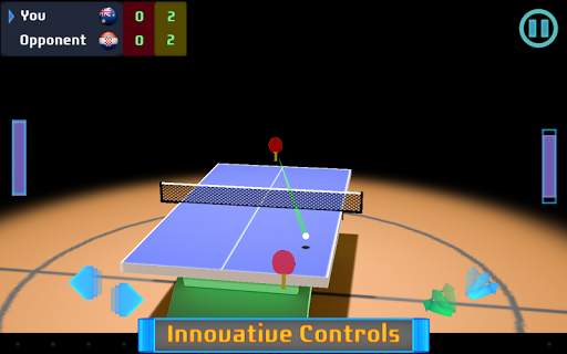 Multi Table Tennis 3D screenshot 2