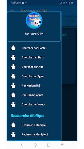 Recruteur OSM screenshot 3