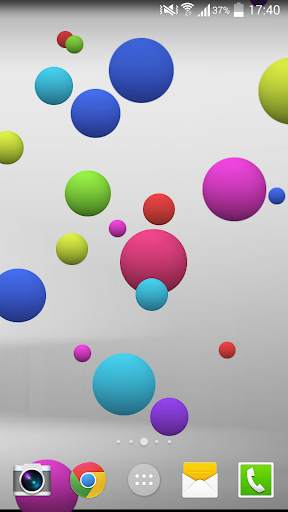 Colorful Bubble Live Wallpaper screenshot 2