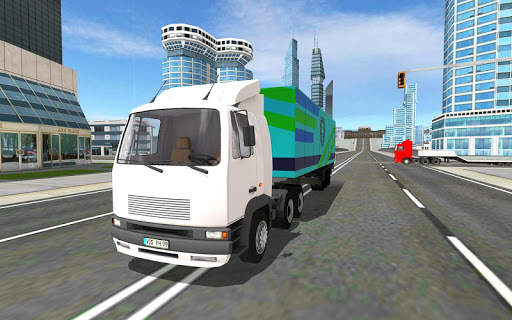 Euro Truck Driving Sim 2018 3D screenshot 6