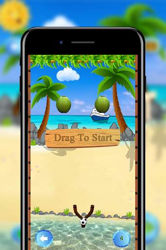 Coconut Shooting Game - Knock Down screenshot 4