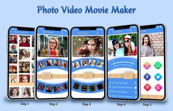 Photo Video Movie Maker With Music screenshot 1