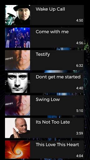 Phil Collins All Songs All Albums Music Video screenshot 5