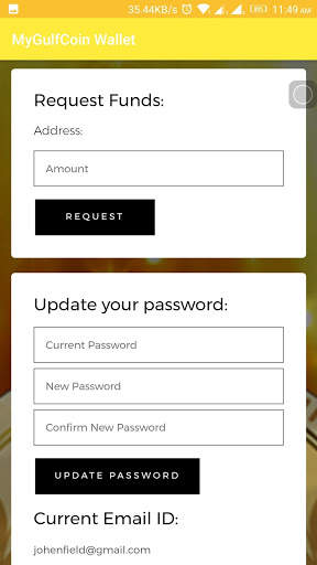 MyGulfCoin Wallet screenshot 4