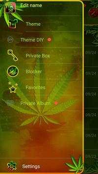 Rasta Weed SMS Theme screenshot 2