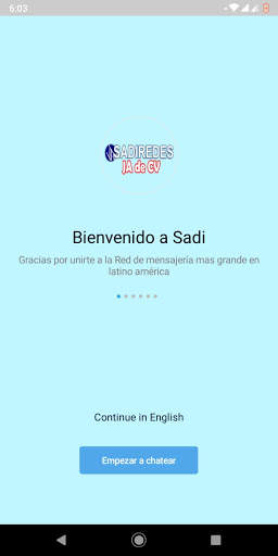 Sadi Messenger screenshot 2