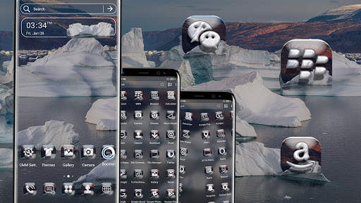 Iceberg Launcher Theme screenshot 5