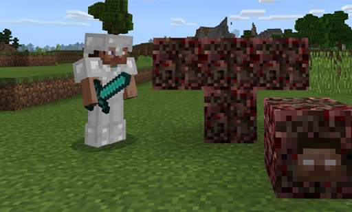 Herobrine skin for granny mcpe screenshot 3