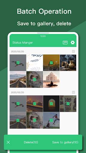Status Manager for whatsapp status - check, save screenshot 5