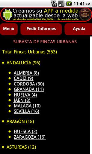Subastas de la Seguridad Social screenshot 2