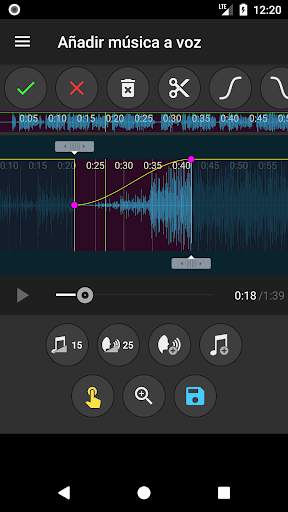 Añadir música a voz screenshot 4