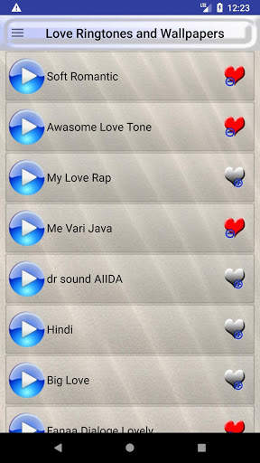 Love Ringtones and Love Wallpapers 1 تصوير الشاشة