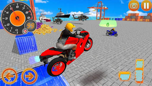 Obsession incroyable de course de moto screenshot 5