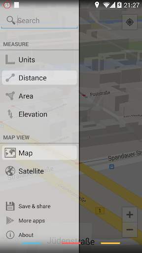 Maps Measure screenshot 2