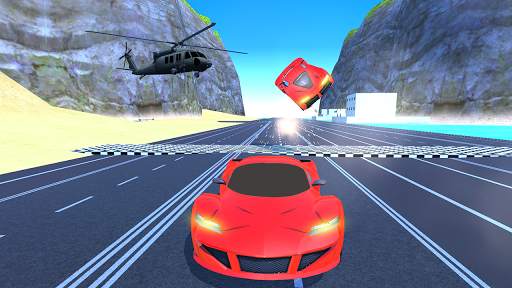 Racing Car Vs Falling Car 2020 screenshot 2