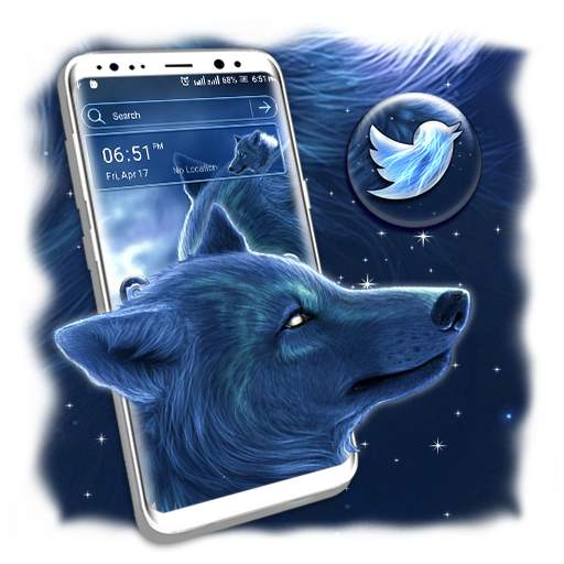 Mystical Wolf Launcher Theme 1.3.1