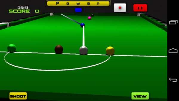 Snooker 3D скриншот 5
