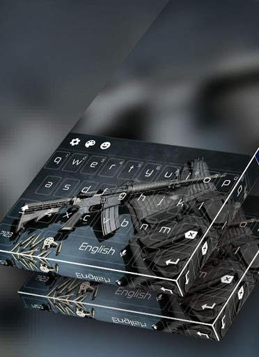 Submachine Gun Keyboard Themes screenshot 2