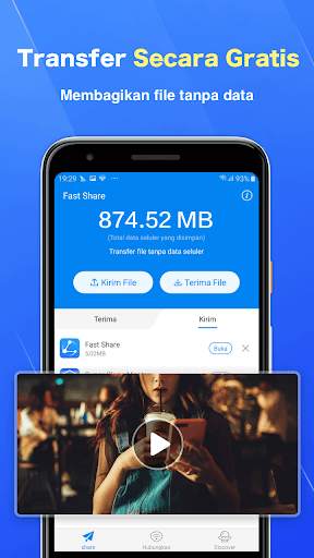 Fast Share - Transfer file dan Wi-Fi gratis screenshot 1