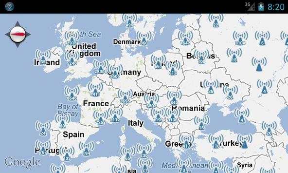 Hotspotting - Free WiFi Map screenshot 2