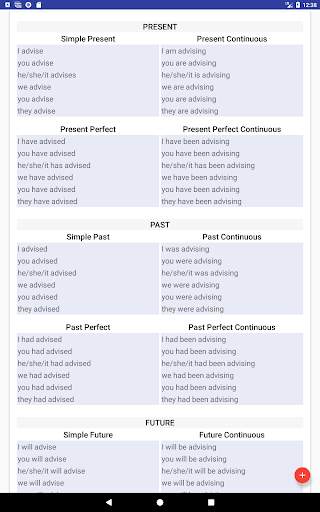 English Verbs screenshot 21
